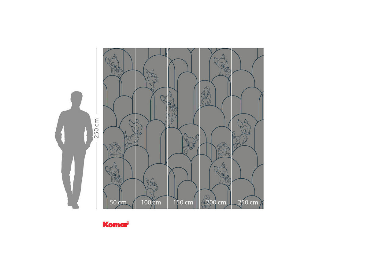 VLIESTAPETE Bambi  - Basics (250/250/cmcm) - Disney