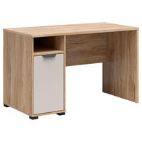JUGENDSCHREIBTISCH 120/60/74,9 cm Eichefarben, Kaschmir  - Kaschmir/Eichefarben, Basics, Holzwerkstoff/Kunststoff (120/60/74,9cm) - Milino