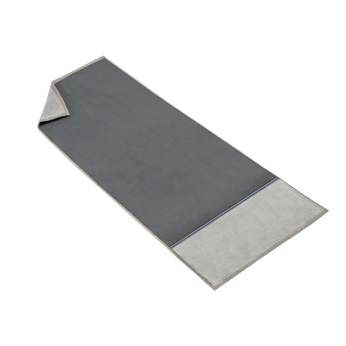 PEŠKIR ZA SAUNU ASTHOR  siva 200/80 cm  - siva, Osnovno, tekstil (200/80cm) - Vossen