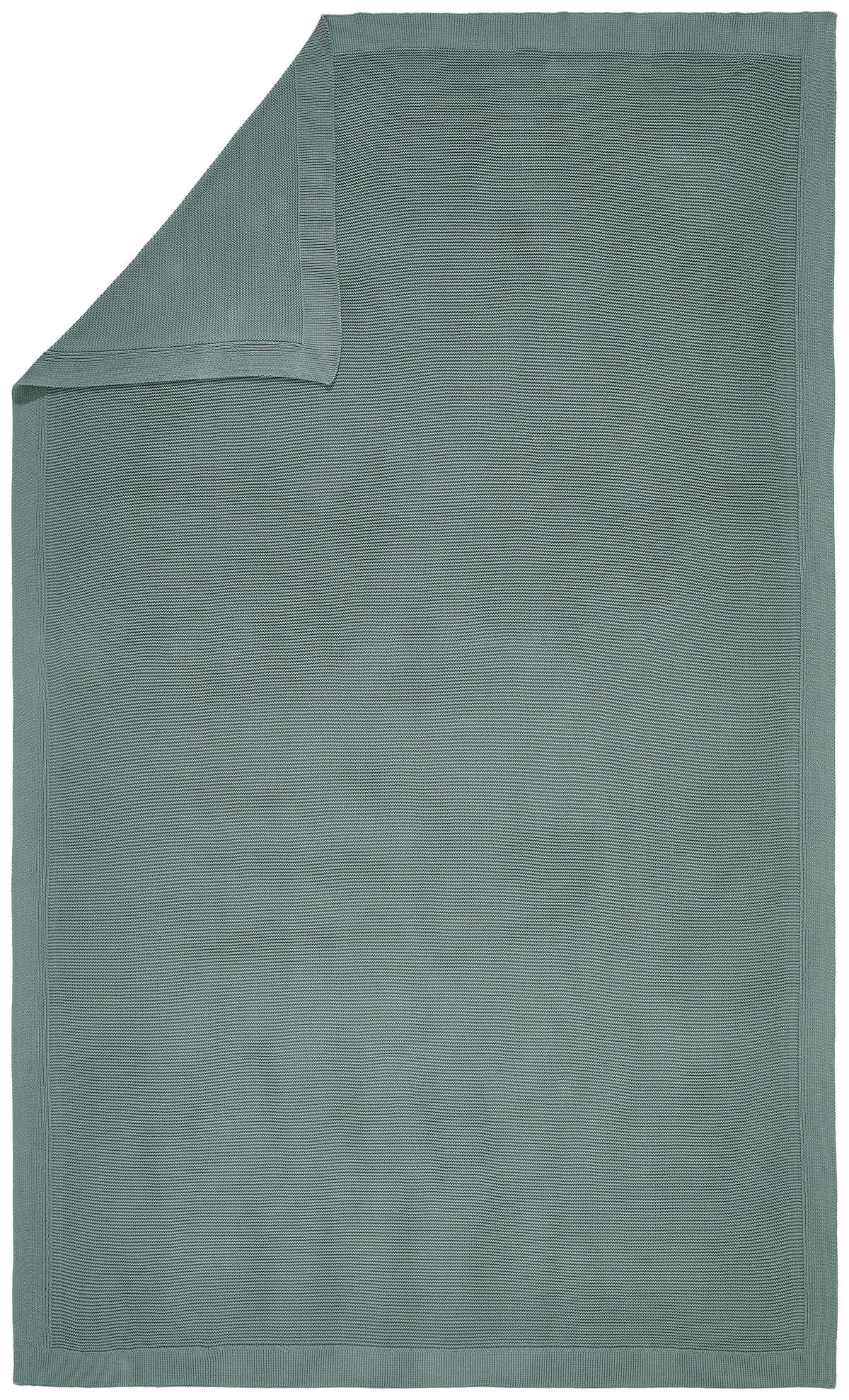 WOHNDECKE BEJA 150/200 cm  - Salbeigrün, Basics, Textil (150/200cm) - Dieter Knoll