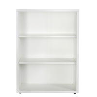 AKTENREGAL Weiß Hochglanz  - Weiß Hochglanz, KONVENTIONELL, Holzwerkstoff (81,6/111,9/35,7cm) - Carryhome