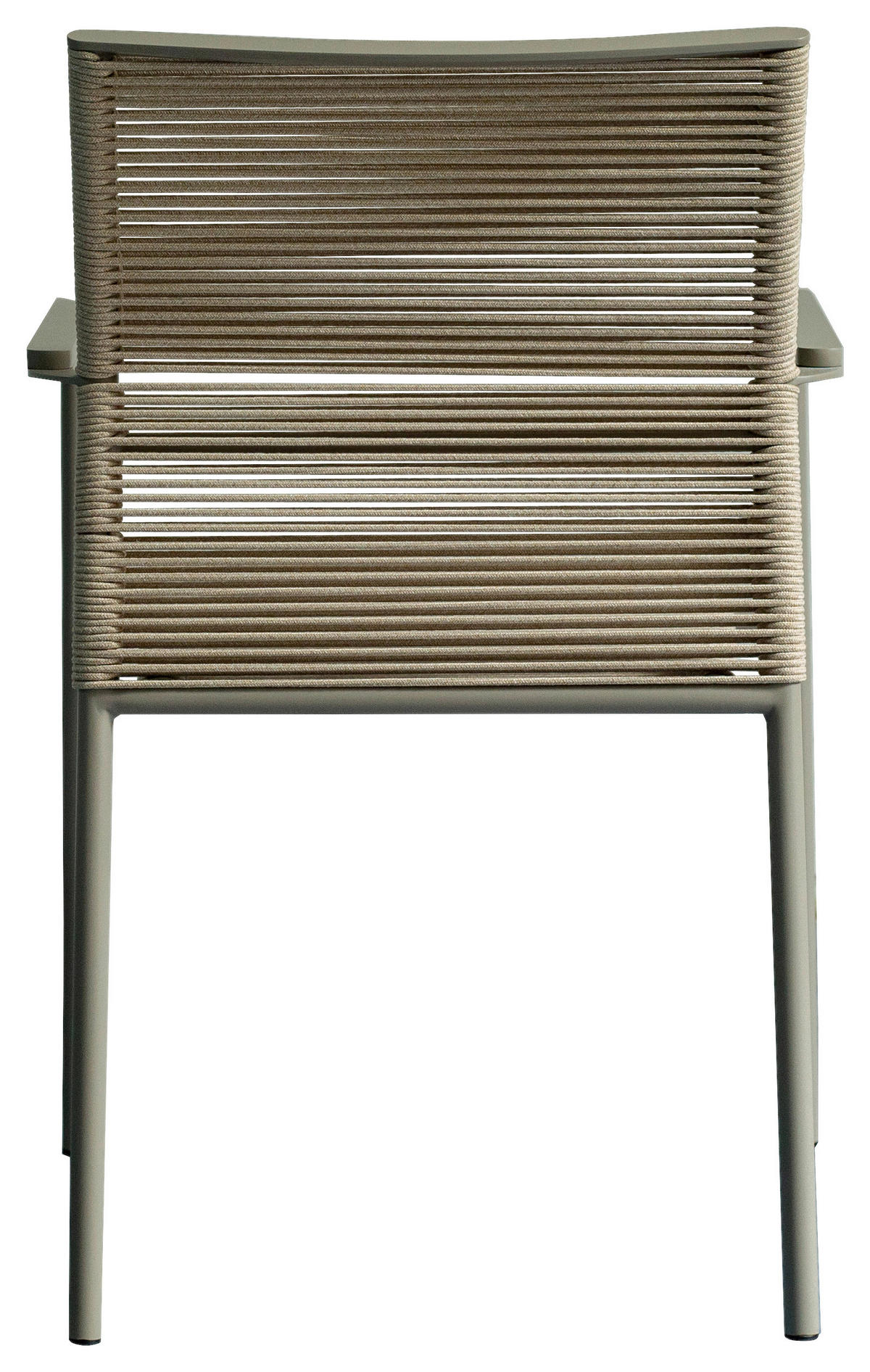 STAPELSESSEL Aluminium Beige  - Beige, MODERN, Textil/Metall (55,5/82,5/59cm) - Amatio
