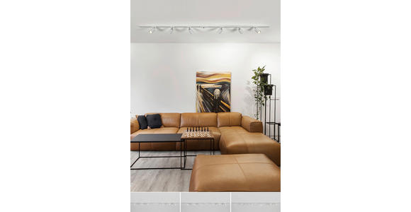 SCHIENENSYSTEM - Chromfarben/Weiß, Trend, Kunststoff/Metall (210/5,5/14cm) - Novel