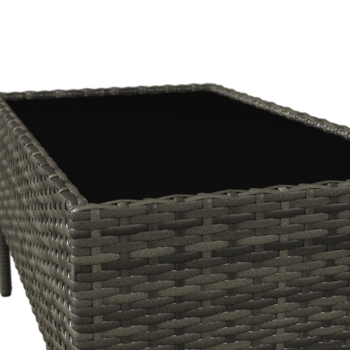 VRTNI SET       krem barve, siva, črna    - siva/črna, Basics, umetna masa/steklo - Ambia Garden