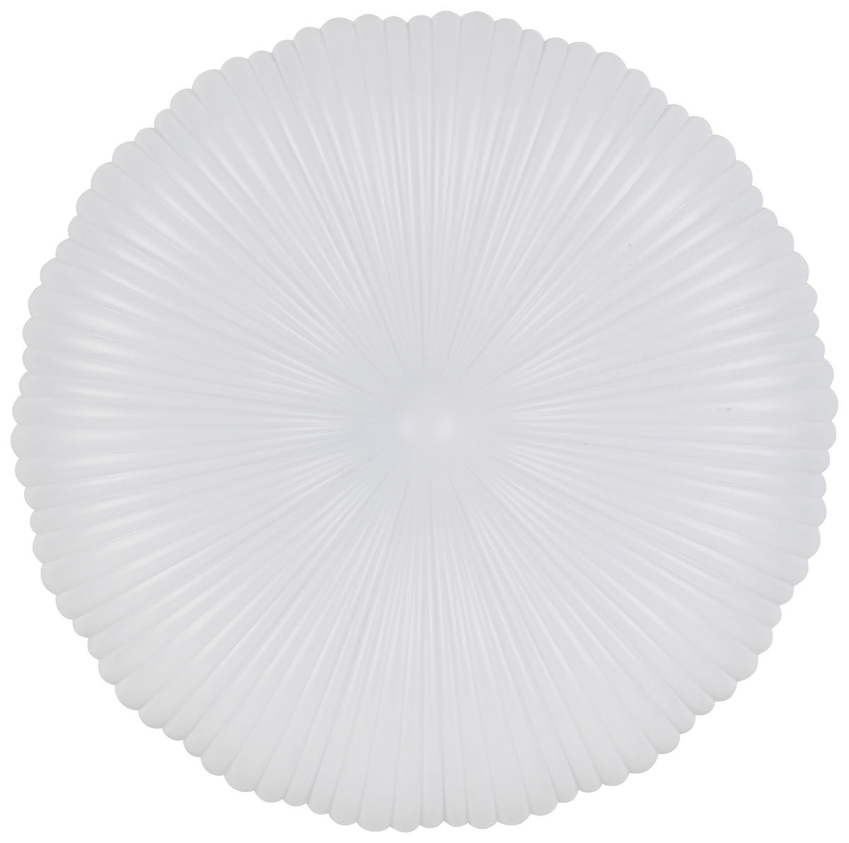 DECKENLEUCHTE  52/10 cm    - Weiß, Design, Kunststoff/Metall (52/10cm) - Collet's Monde