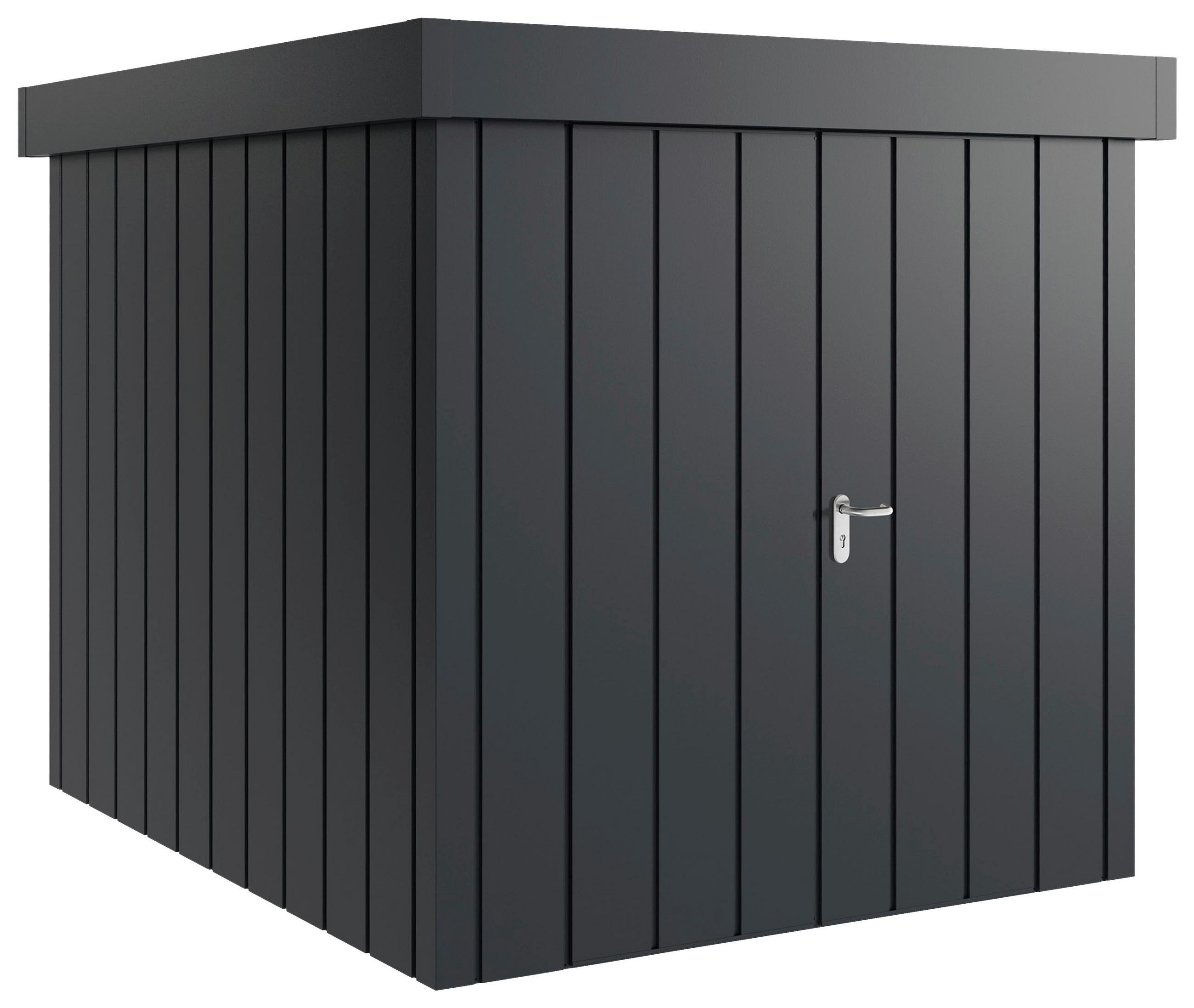 GERÄTEHAUS 229/220/277 cm  - Anthrazit, Basics, Metall (229/220/277cm)