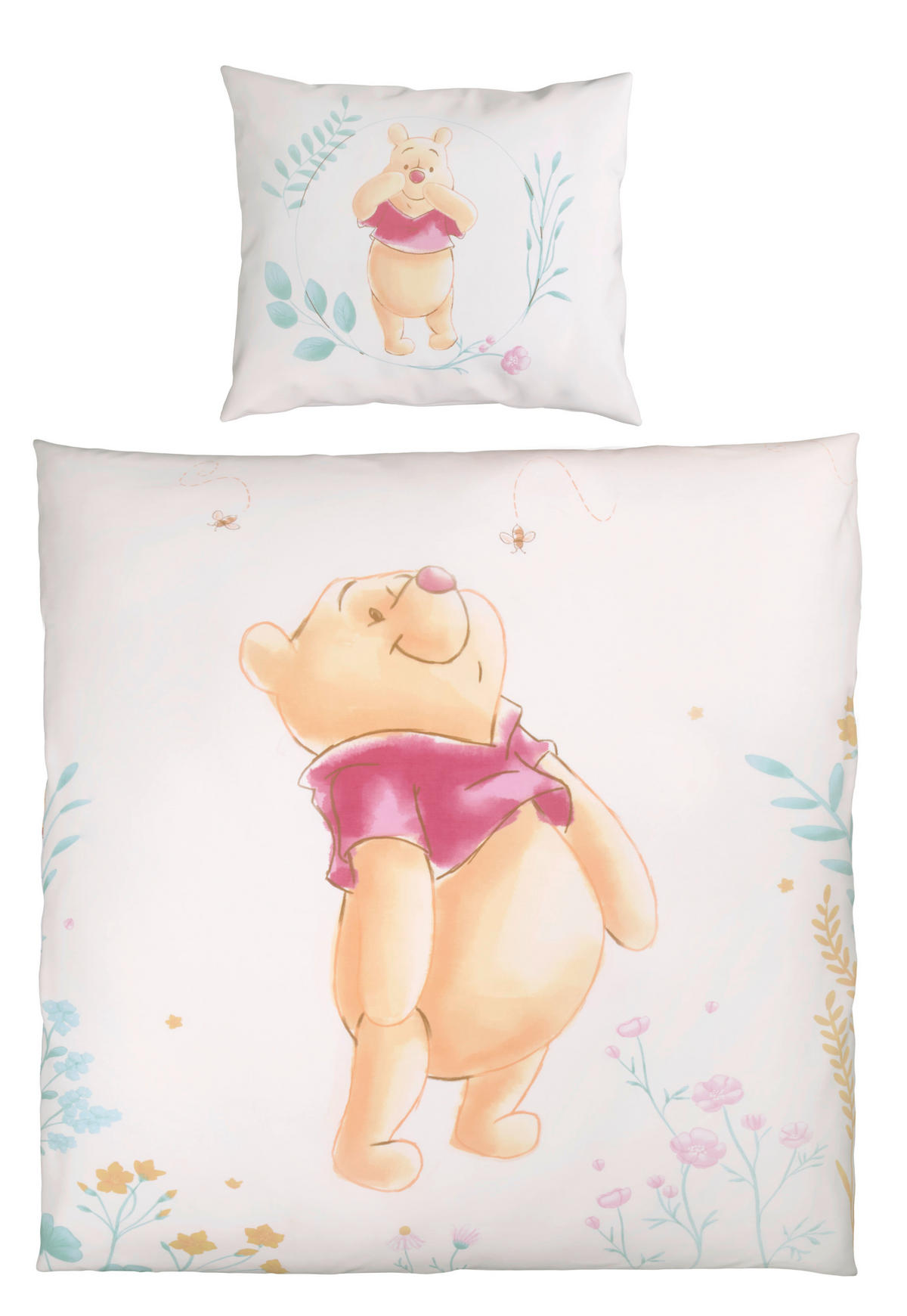 KINDERBETTWÄSCHE 80/80 cm  - Multicolor, Trend, Textil (80/80cm) - Disney