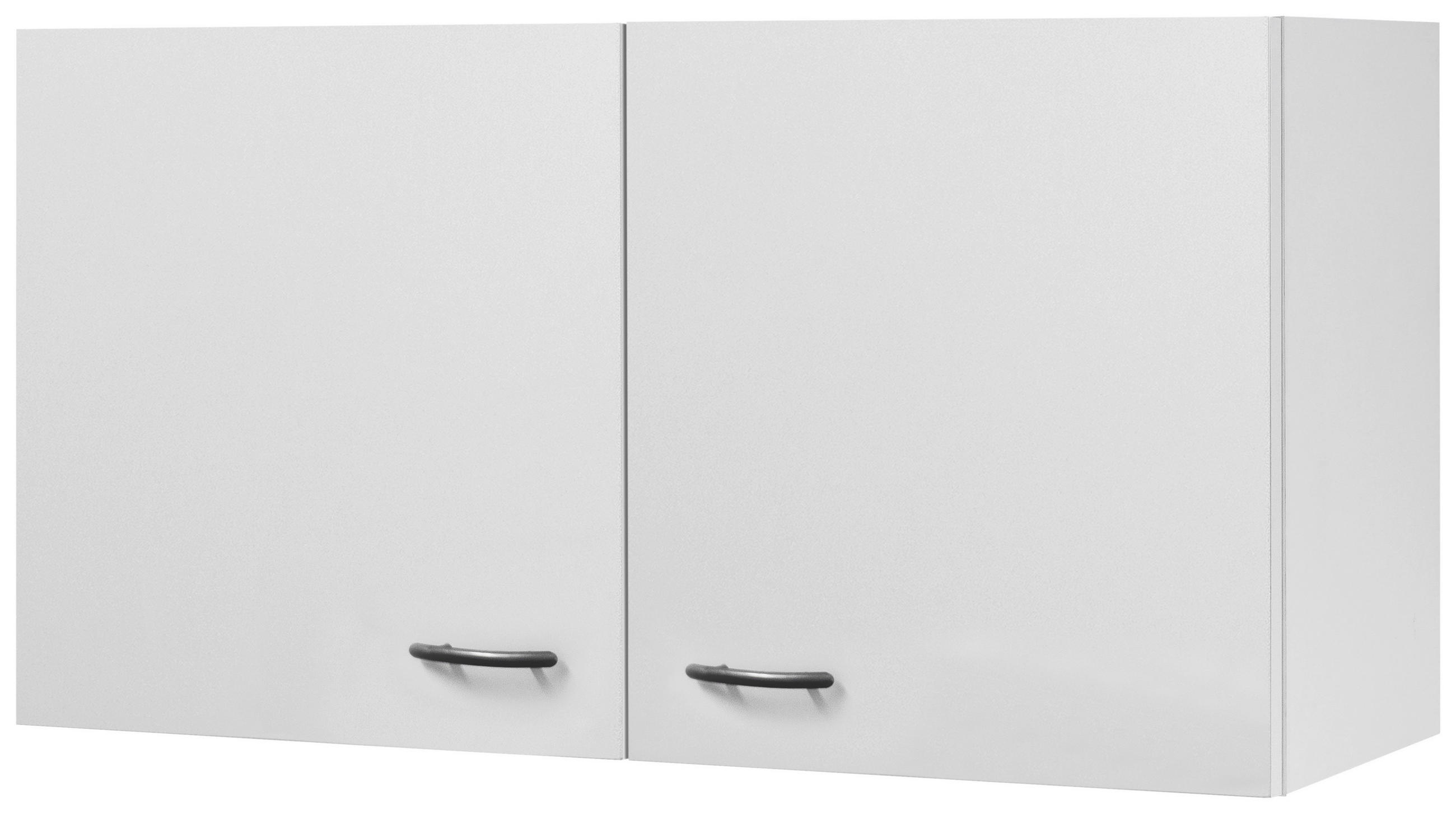 KÜCHENOBERSCHRANK 100/54,8/32 cm  in Weiß  - Edelstahlfarben/Weiß, Holzwerkstoff/Kunststoff (100/54,8/32cm) - FlexWell