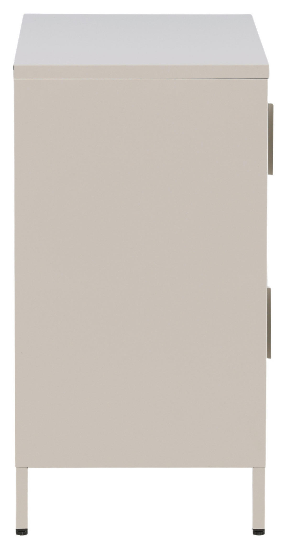 SIDEBOARD  in 90/75/40 cm  - Beige, Design, Metall (90/75/40cm) - Livetastic