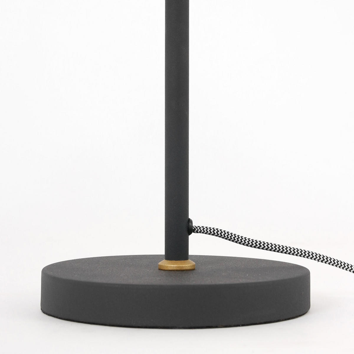 TISCHLEUCHTE - Grau, Trend, Metall (40/40/18cm)