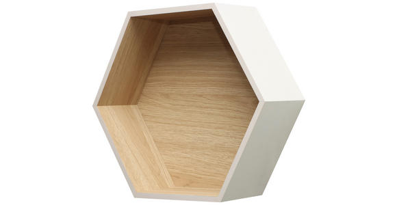 WANDREGALSET  - Kaschmir/Eichefarben, Basics, Holzwerkstoff (30-37/26-32/9-12cm) - Xora