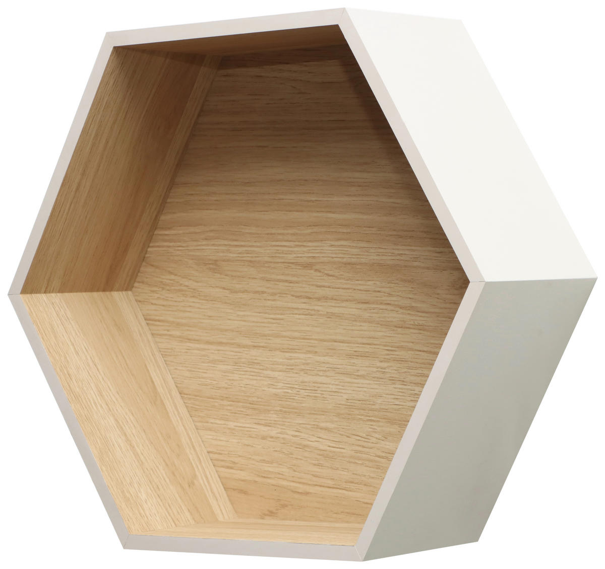 WANDREGALSET  - Kaschmir/Eichefarben, Basics, Holzwerkstoff (30-37/26-32/9-12cm) - Xora