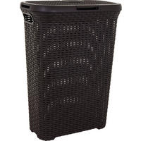 KOŠARA ZA RUBLJE      44/26/61 cm      - smeđa, Basics, plastika (44/26/61cm) - Curver