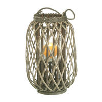 WINDLICHT - Naturfarben/Grau, Lifestyle, Holz (26/62cm) - Ambia Home