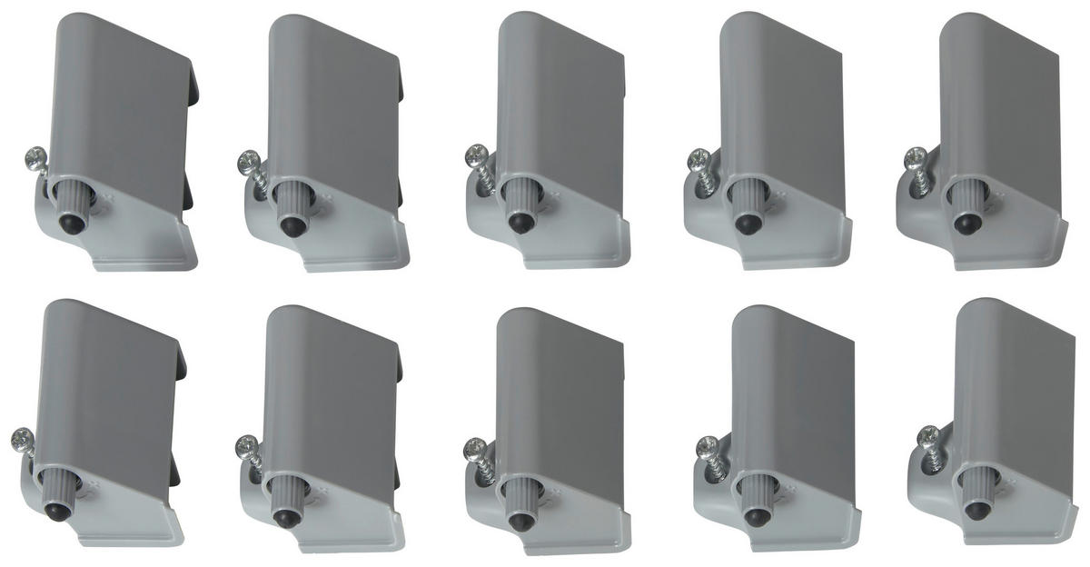 TÜRDÄMPFER 5/3/4 cm   - Grau, Kunststoff (5/3/4cm) - Rauch Möbel
