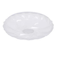 LED-DECKENLEUCHTE 39/39/7.5 cm   - Weiß, KONVENTIONELL, Kunststoff/Metall (39/39/7.5cm)