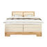 BOXSPRINGBETT 160/200 cm in Beige, Eichefarben - Eichefarben/Beige, Natur, Holz/Textil (160/200cm) - Linea Natura BOXSPRINGBETT 160/200 cm in Beige, Eichefarben - Eichefarben/Beige, Natur, Holz/Textil (160/200cm) - Linea Natura