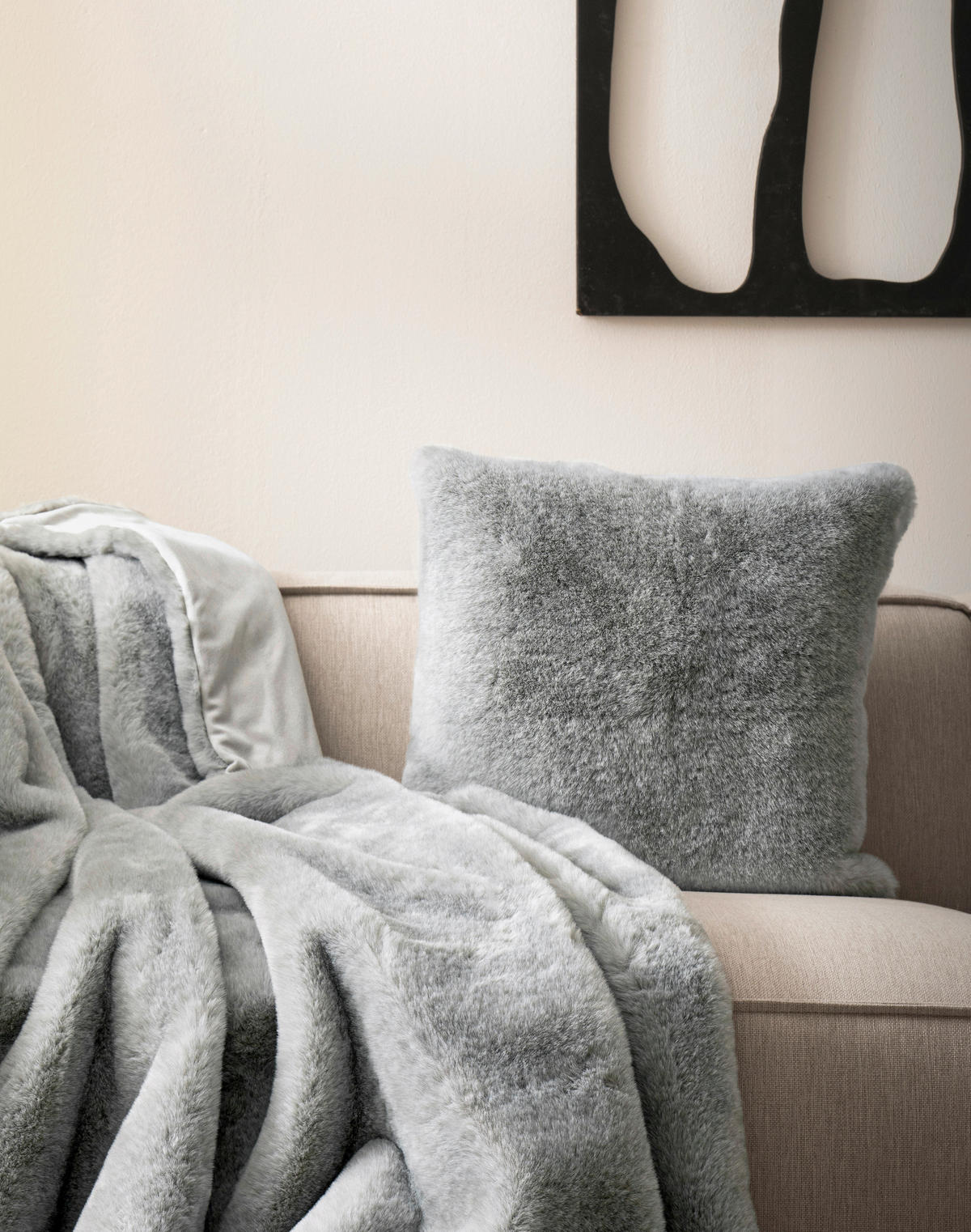 DEKA 150/200 cm  BUGATTI  - siva, Basics, tekstil (150/200cm) - Bugatti