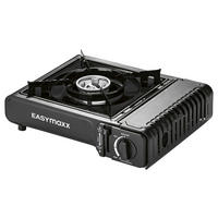 GASKOCHER Schwarz EASYmaxx  - Schwarz, Basics, Kunststoff/Metall (35/31/11cm) - EASYMAXX