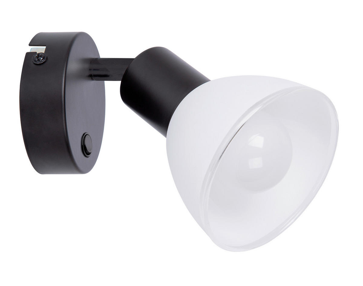 STRAHLER 12/9,6/10 cm   - Klar/Schwarz, Basics, Glas/Metall (12/9,6/10cm) - Novel