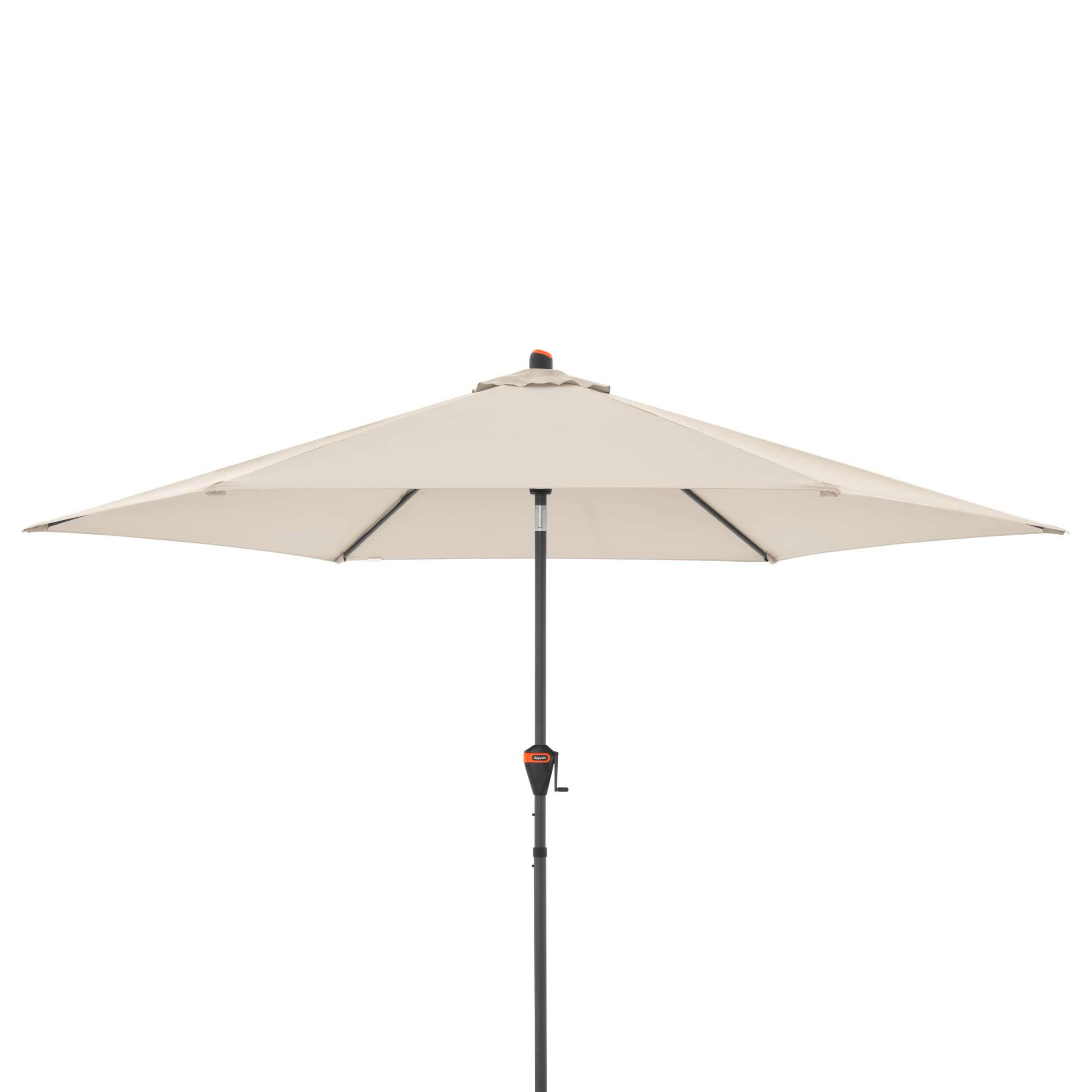 NAPERNYŐ  305/305 cm  - natúr/antracit, Basics, textil/fém (305/305cm)