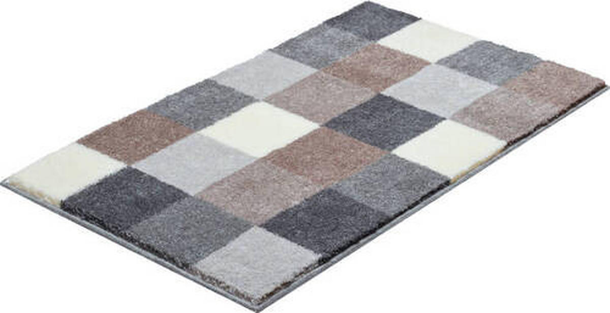KOBEREC DO KOUPELNY, 60/100 cm - bílá/béžová, Basics, textil/plast (60/100cm) - Grund