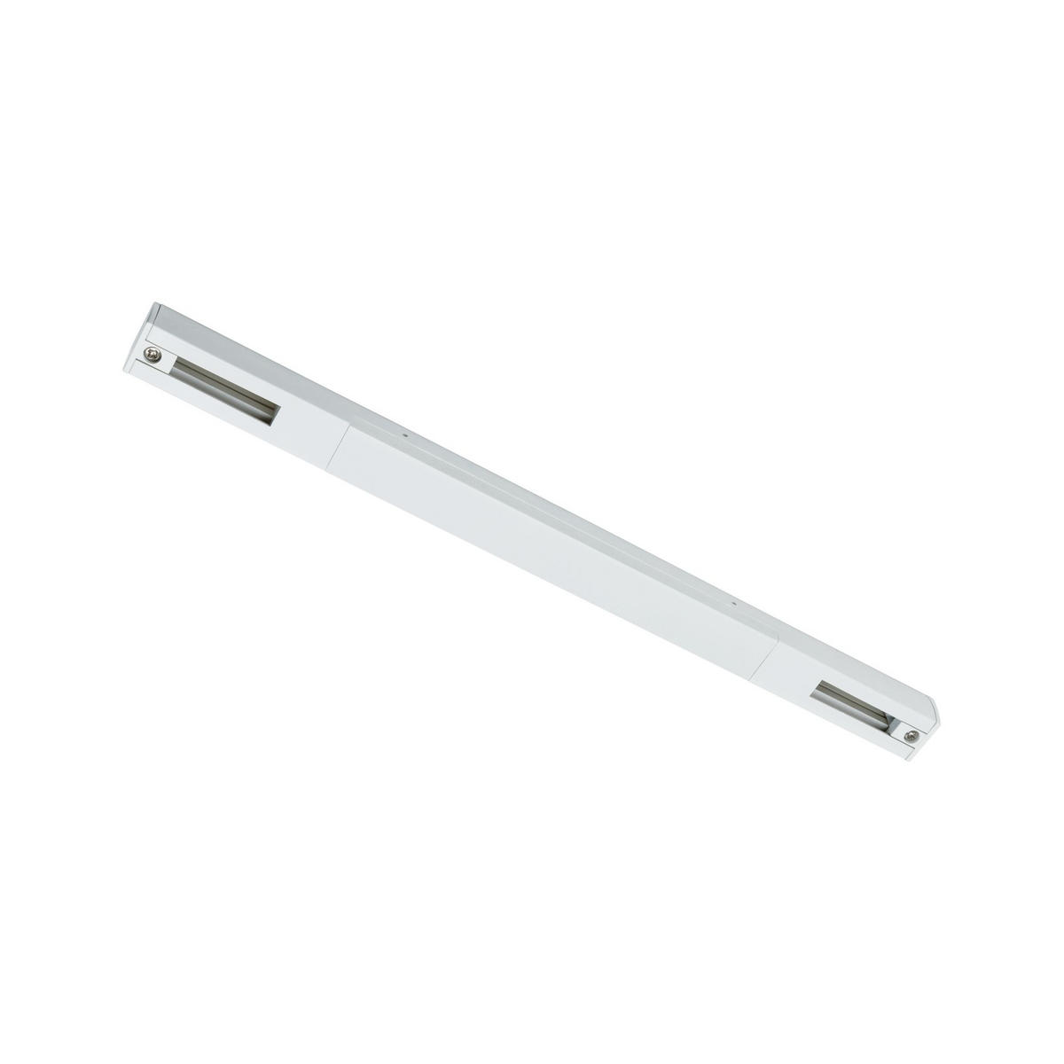 SCHIENENSYSTEM-EINSPEISER URail  30,4 cm  - Weiß, Basics, Kunststoff (30,4cm) - Paulmann