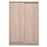 KOMMODE Eichefarben - Eichefarben/Alufarben, KONVENTIONELL, Holzwerkstoff/Kunststoff (74/111/39cm) - Carryhome