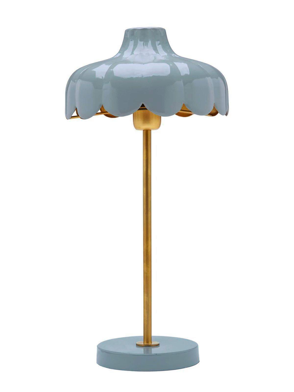 TISCHLEUCHTE PR Home Wera 24/50 cm   - Jadegrün/Graublau, LIFESTYLE, Metall (24/50cm)