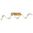LED-DECKENLEUCHTE - Goldfarben, Design, Kunststoff/Metall (99/19/14,5cm) LED-DECKENLEUCHTE - Goldfarben, Design, Kunststoff/Metall (99/19/14,5cm)