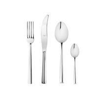 BESTECKSET 30-teilig   - Edelstahlfarben, Basics, Metall