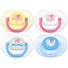 SCHNULLER 0 Monat(e) - Blau/Klar, Basics, Kunststoff (4,8/10,3/11,5cm) - Avent