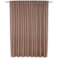 HOTOVÝ ZÁVES, 135/145 cm - hnedá, Basics, textil (135/145cm) - Boxxx