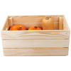 DEKOKISTE - Naturfarben/Kieferfarben, Design, Holz (51/23/31cm) - Livetastic