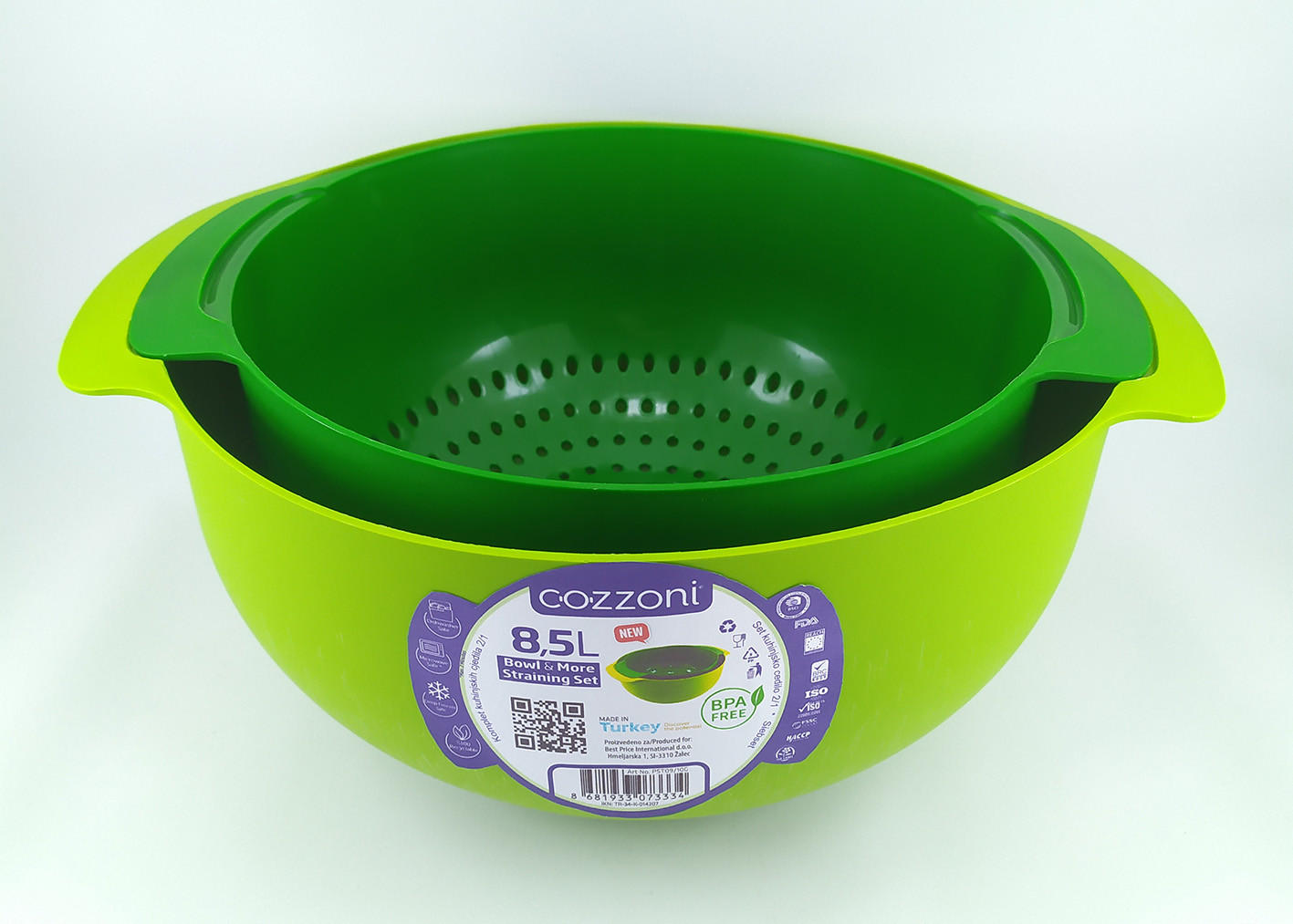 ZDJELA ZA MIJEŠANJE  - siva, Basics, plastika