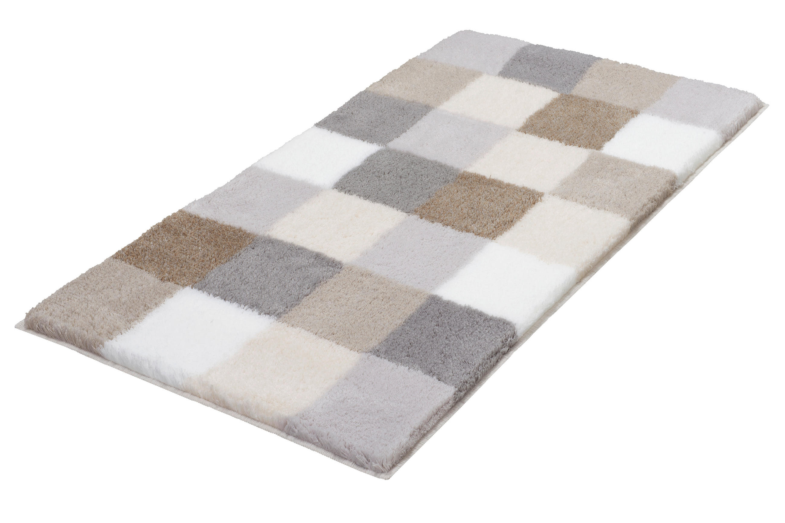 Badteppich 60/105 cm Braun, Beige