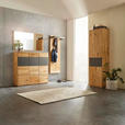WANDSPIEGEL 125/70/2 cm  - Eichefarben, Natur, Glas/Holz (125/70/2cm) - Waldwelt