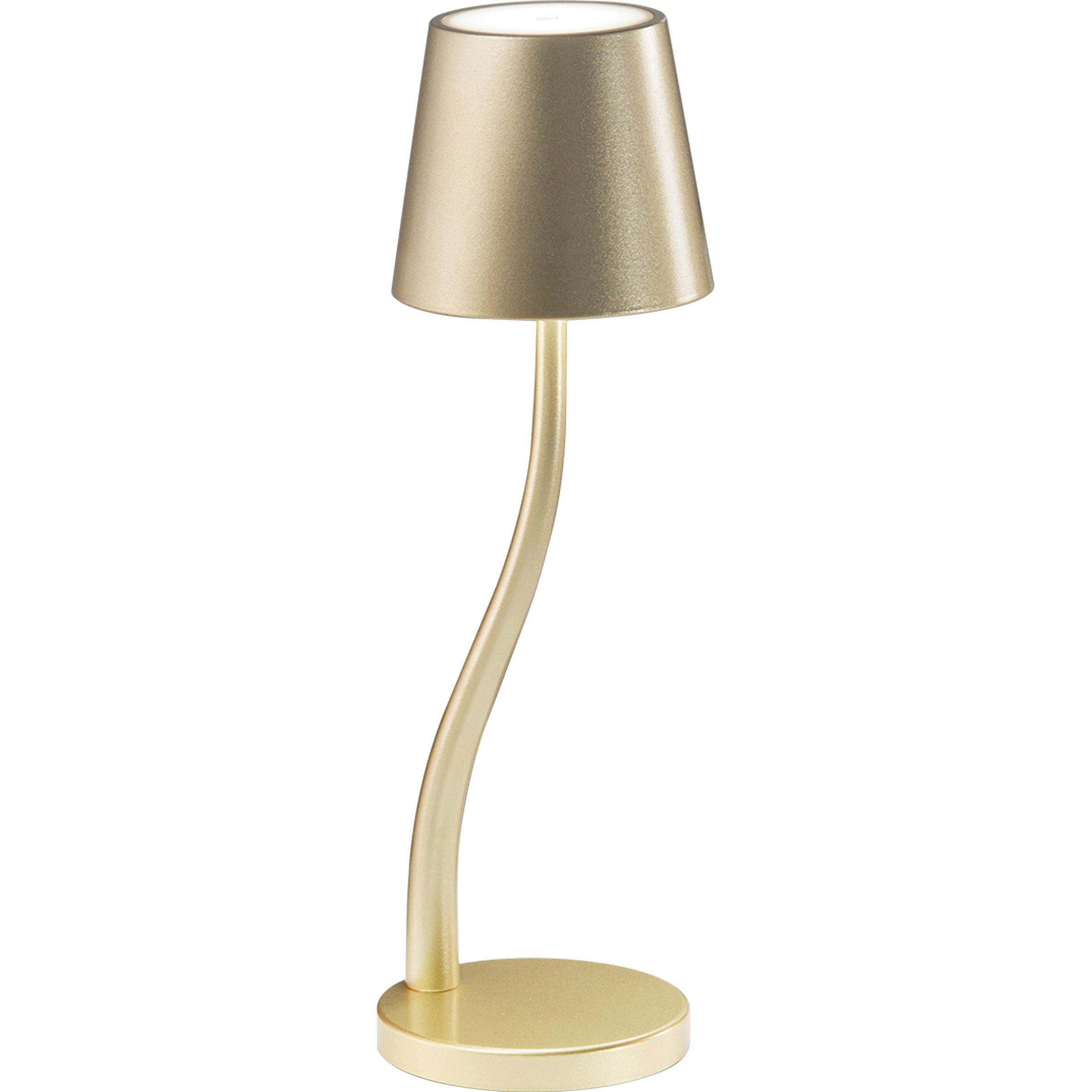LED-TISCHLEUCHTE 11/36,5 cm   - Goldfarben, Design, Metall (11/36,5cm) - Fabas Luce