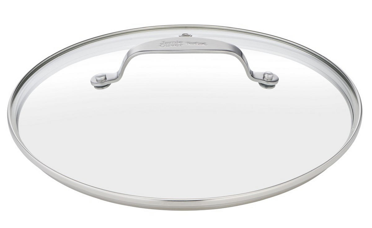 SCHMORPFANNE Jamie Oliver COOK SMART 25 cm  - Chromfarben, Basics, Glas/Metall (25cm) - Tefal