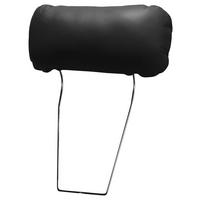 KOPFSTÜTZE - Schwarz, Design, Leder/Textil (43/18/15cm) - Livetastic