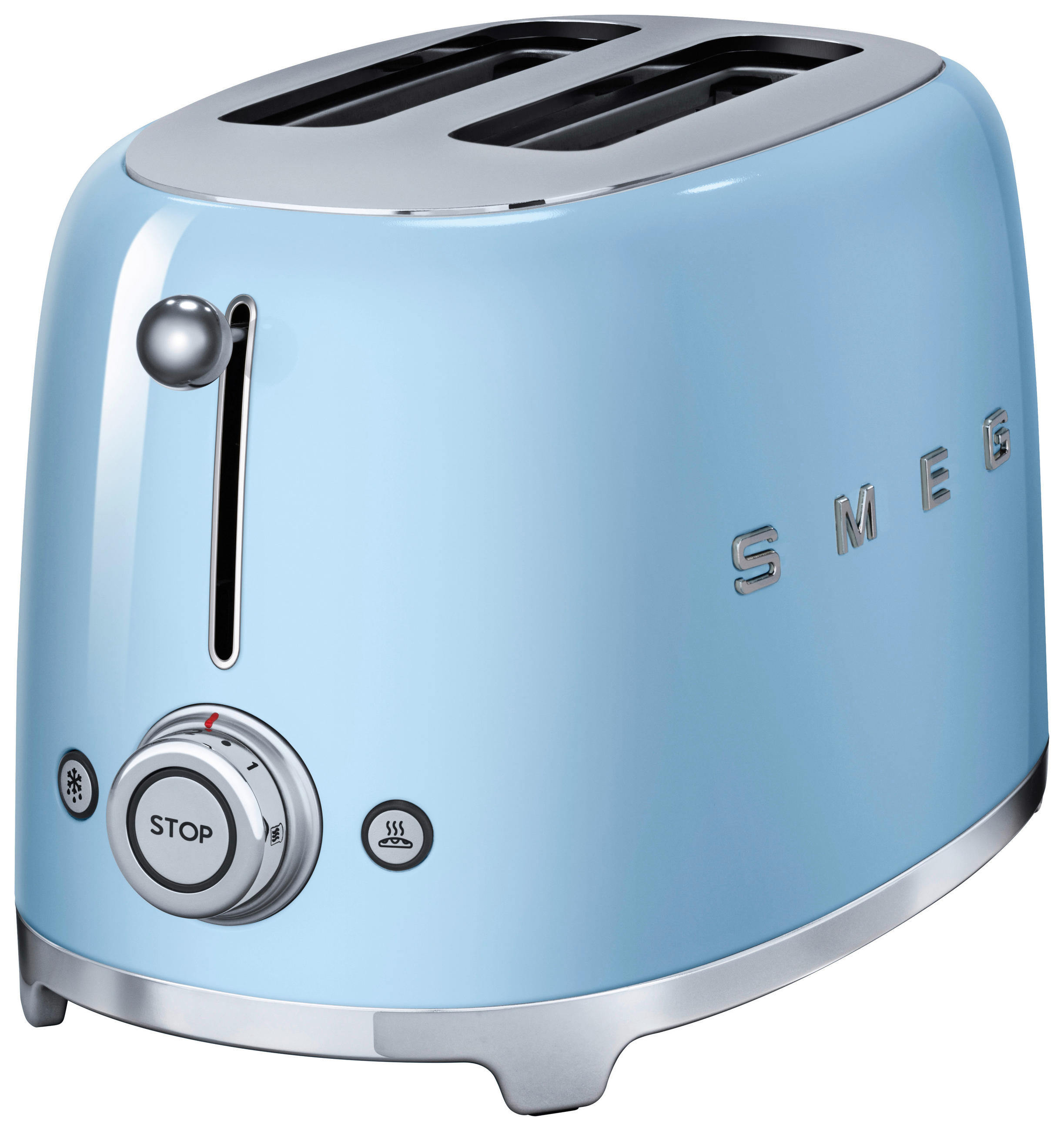 TOSTER  - svijetlo plava, Basics, metal (32,5/19,8/19,5cm) - SMEG