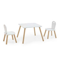 KINDERSITZGRUPPE  - Weiß, Design, Holzwerkstoff (55/43/55cm) - MID.YOU