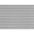 ECKSOFA in Cord Grau  - Schwarz/Grau, KONVENTIONELL, Kunststoff/Textil (224/254cm) - Hom`in