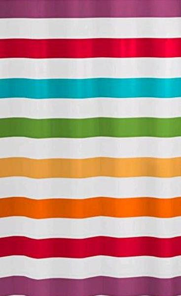ZUHANYFÜGGÖNY műanyag  - színes, Konventionell, műanyag (180/200cm) - Kleine Wolke