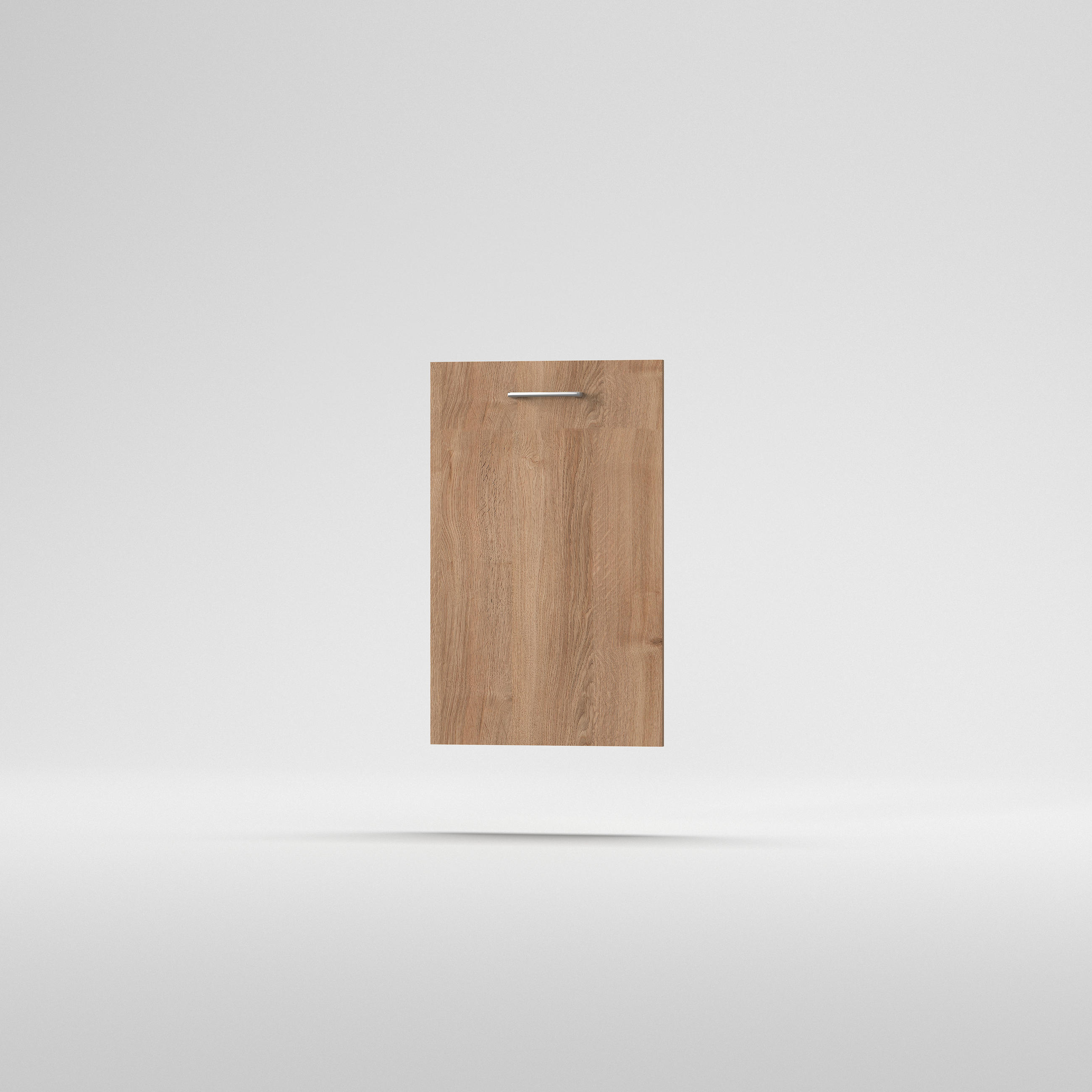 Mosogatógép előlap, integrált  - tölgyfa, Basics, fa (45/72cm) - Carryhome