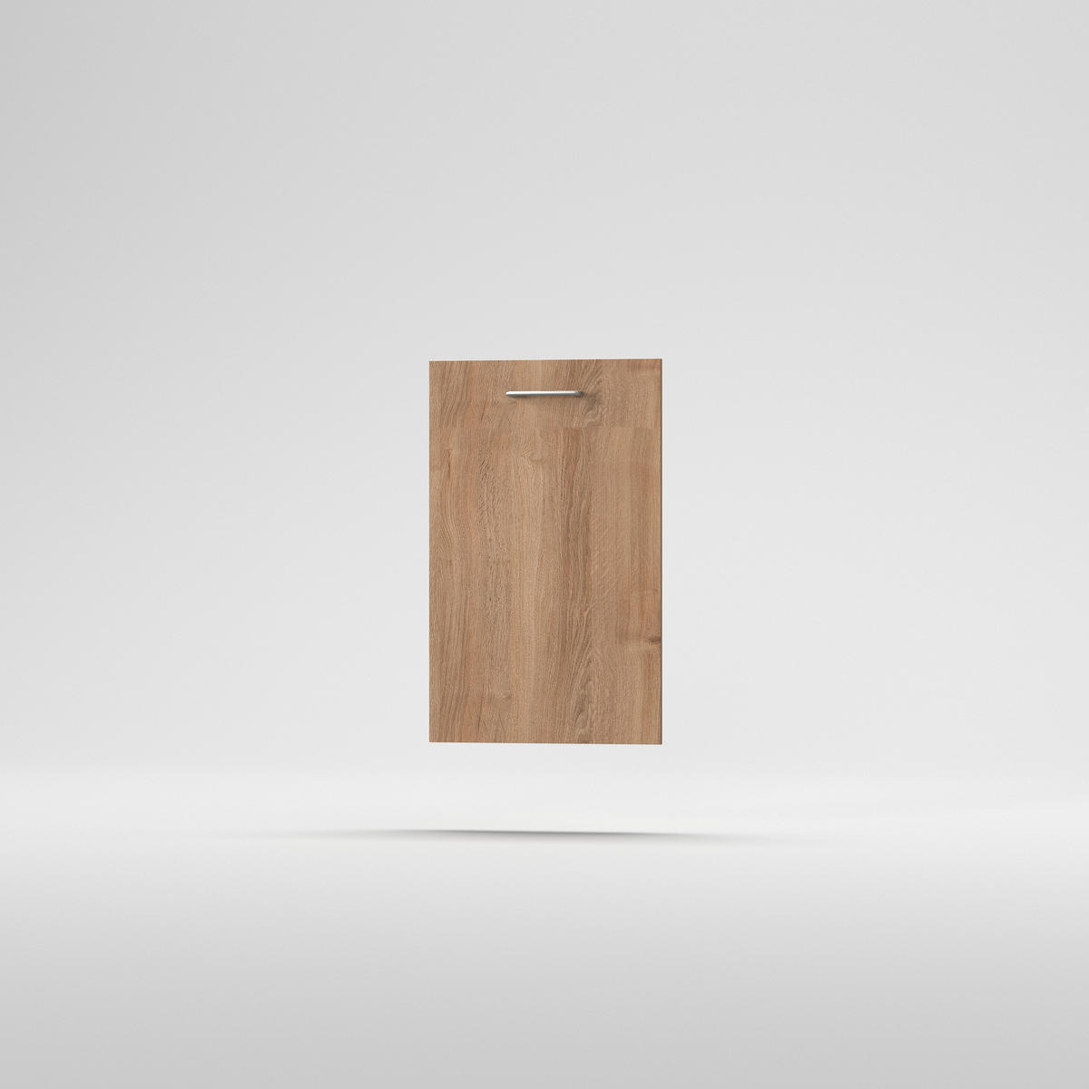 Mosogatógép előlap, integrált  - tölgyfa, Basics, fa (45/72cm) - Carryhome