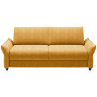 SCHLAFSOFA in Textil Currygelb  - Currygelb/Schwarz, Konventionell, Kunststoff/Textil (198/82/106cm) - Ti'me