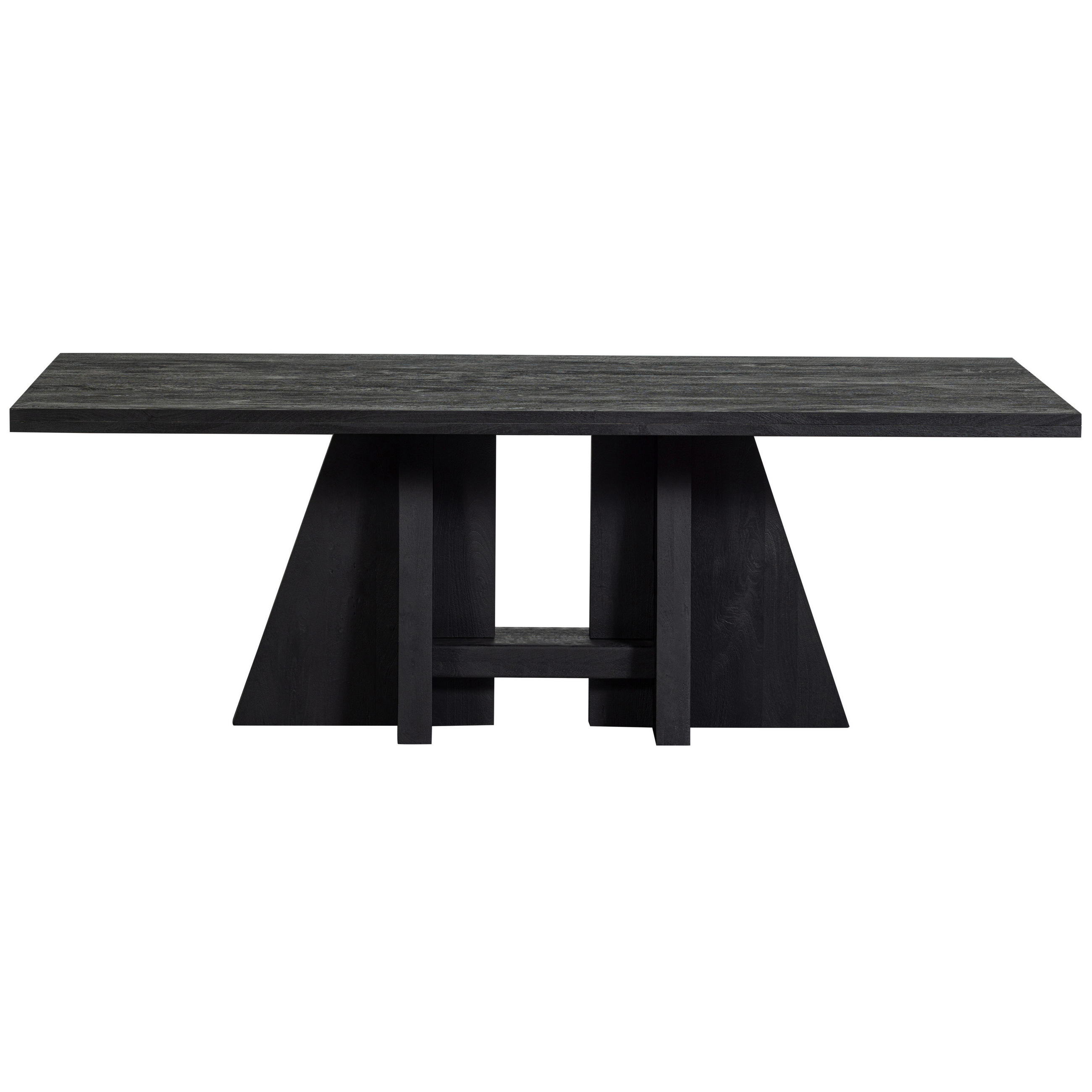 ESSTISCH in Holz 220/100/75 cm  - Schwarz, Design, Holz (220/100/75cm) - Livetastic