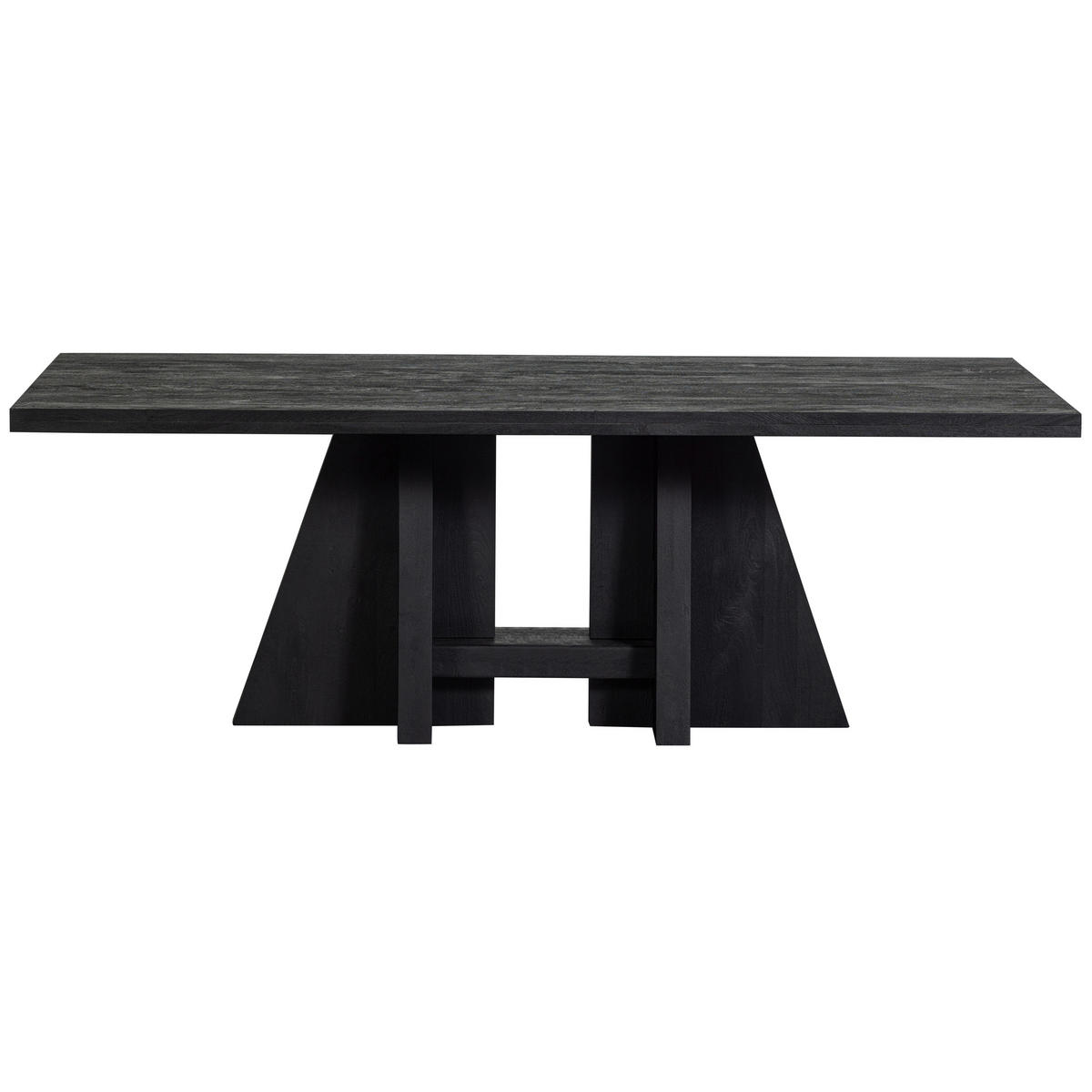 ESSTISCH in Holz 220/100/75 cm  - Schwarz, Design, Holz (220/100/75cm) - Livetastic