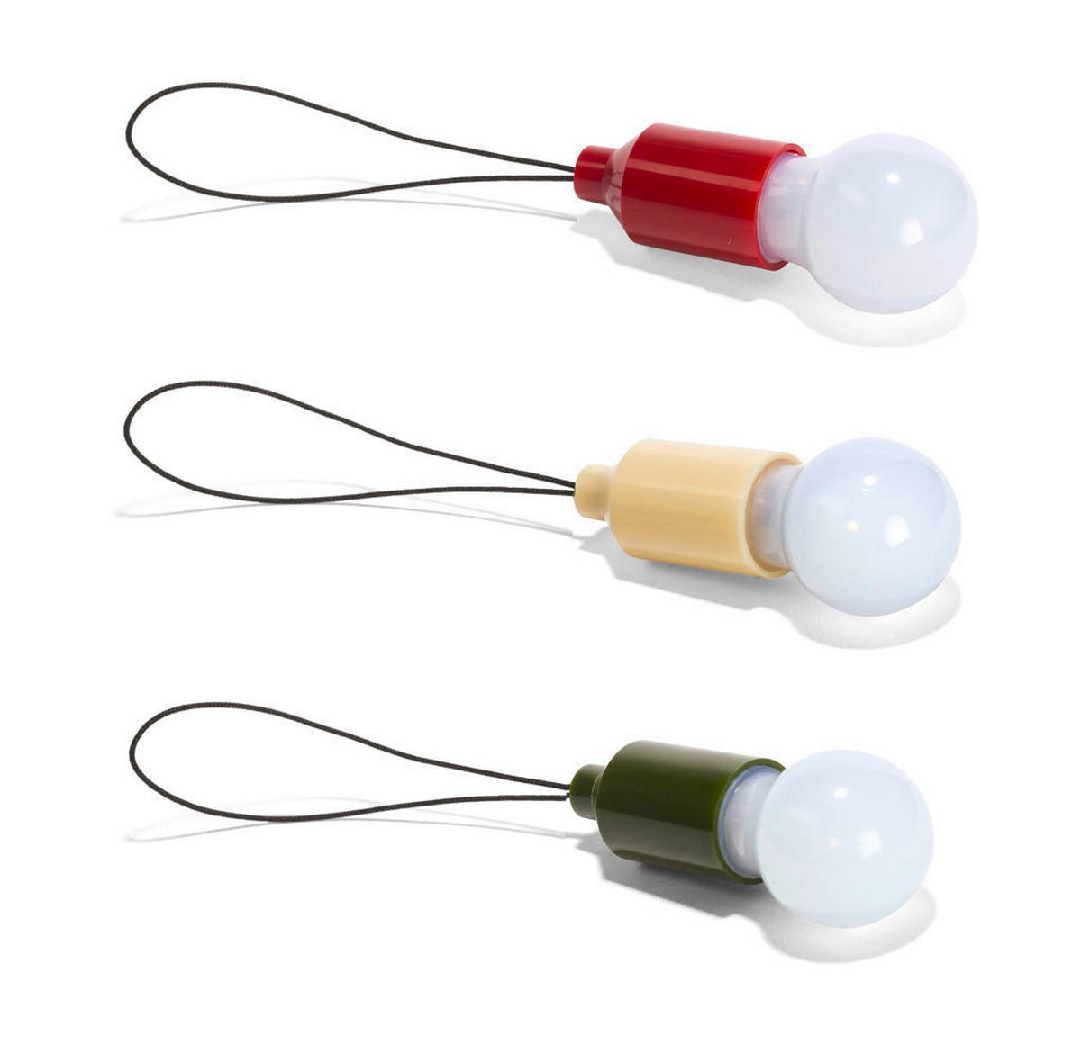 DEKORAČNÉ LED SVIETIDLO - viacfarebná, Basics, plast (2,2/10,4/6,5cm) - Kikkerland